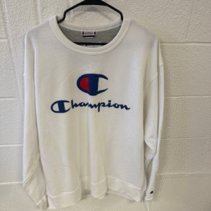 63. Champion Long Sleeve T-Shirt - (Men's Large)