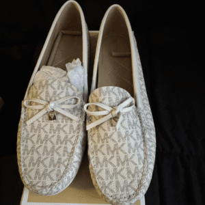 20. Michael Kors Juliette Moc Loafers – Vanilla