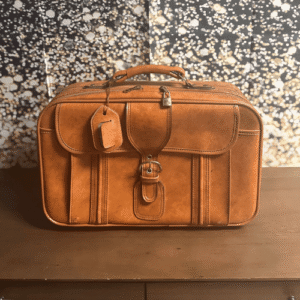 74. Leather Briefcase - (Brown)